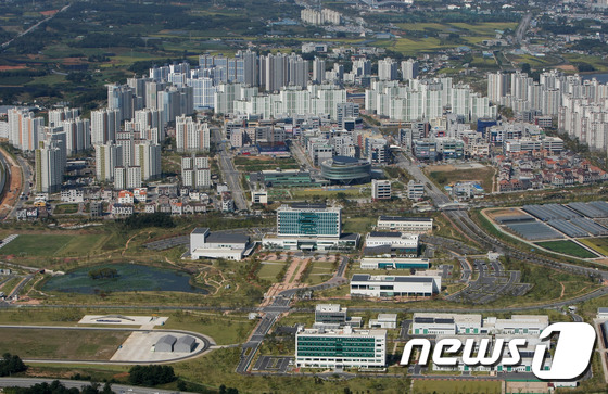 전북 전주 혁신도시의 모습. /뉴스1
