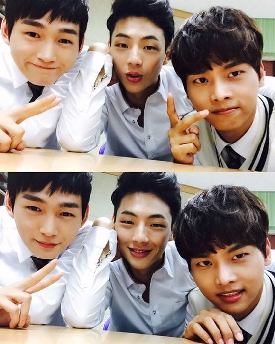 본문 이미지 - ‘발칙하게 고고’ 지수가 이원근, 차학연과 찍은 사진을 공개했다. ⓒ News1star/ 지수 인스타그램