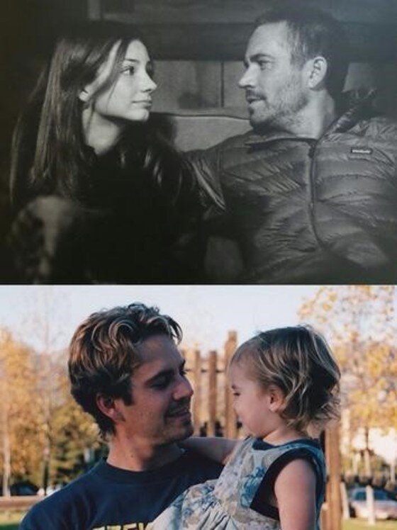 본문 이미지 - 폴 워커의 딸 미도우 워커가 독일 자동차 회사 포르쉐를 상대로 소송을 제기한 가운데 애틋한 부녀 사진이 화제가 되고 있다.ⓒ News1star / 폴워커, 미도우워커 SNS