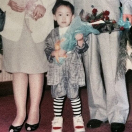 본문 이미지 -  도끼의 어린 시절 사진이 새삼 화제다.  ⓒ News1 스타 / 도끼 SNS