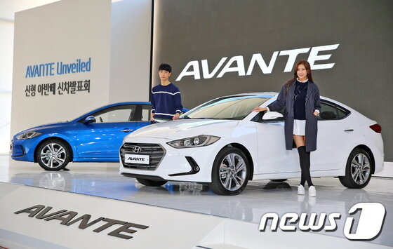 본문 이미지 - 현대자동차가 5년만에 내놓은 6세대 '아반떼AD'(사진제공=현대자동차) ⓒ News1 