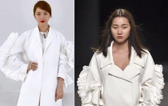 본문 이미지 - 윤은혜의 의상 표절 논란에 대해 '한밤의 TV연예'가 파헤친다.ⓒ News1스타 / 윤춘호 SNS