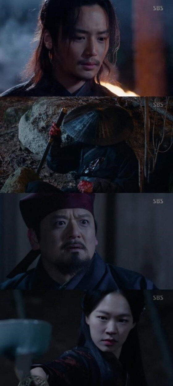 본문 이미지 - 한예리가 척준경으로 밝혀져 화제를 모으고 있다.  ⓒ News1star / SBS '육룡이 나르샤' 캡처