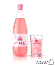 본문 이미지 - '부라더 소다 딸기라 알딸딸' 제품 이미지 /사진제공 = 보해양조ⓒ News1