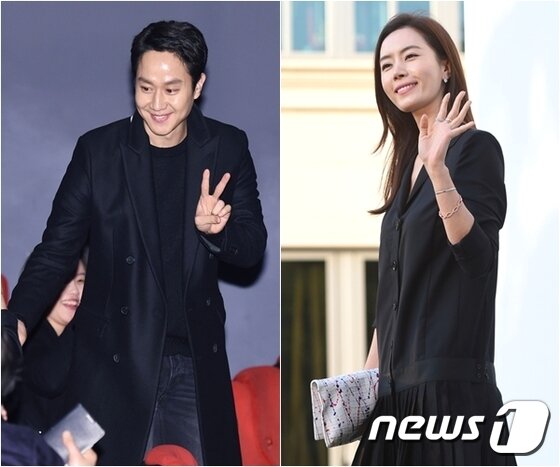 본문 이미지 - 결혼을 앞둔 정우와 김유미의 첫만남에 관심이 모이고 있다.ⓒ News1star DB