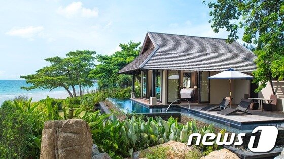 본문 이미지 - ‘트로피컬 풀 빌라’는 안락함과 프라이빗이 중시되는 건물이다. (바나벨 홈페이지 출처) ⓒ News1 travel