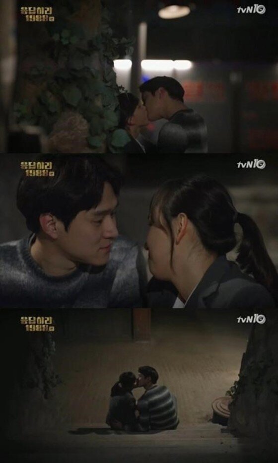 본문 이미지 - '응팔' 성보라와 성선우가 6년 만에 재결합했다. ⓒ News1star/tvN '응답하라 1988' 캡처