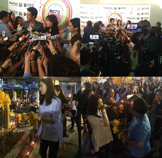 본문 이미지 - 걸그룹 티아라 은정이 태국에서의 인기를 과시했다. ⓒ News1star / MBK엔터테인먼트
