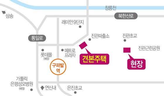 본문 이미지 - 은평 지웰 테라스 약도 /자료제공=신영 ⓒ News1