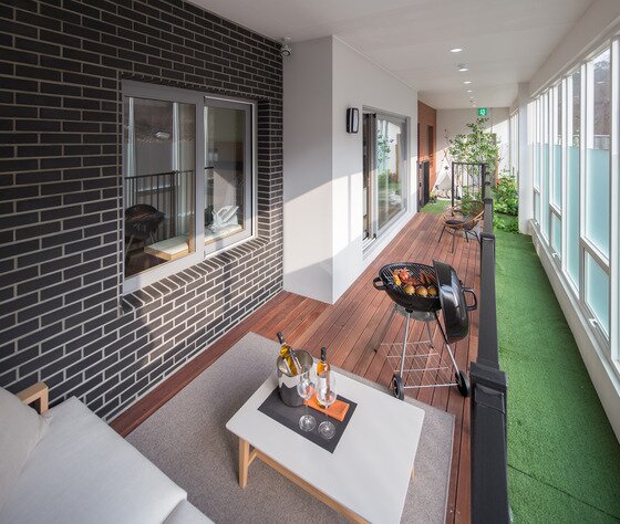 본문 이미지 - 은평 지웰 테라스 84㎡A 테라스 /자료제공=신영 ⓒ News1