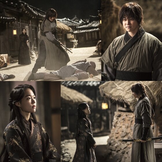 본문 이미지 - '육룡이 나르샤' 윤균상과 한예리가 만난 모습이 공개됐다. ⓒ News1star / SBS