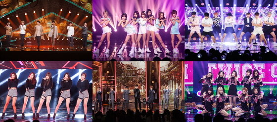 본문 이미지 - 설특집 프로그램 '사장님이 보고있다'에 15개팀 120여명의 아이돌이 출연한다. ⓒ News1star / SBS