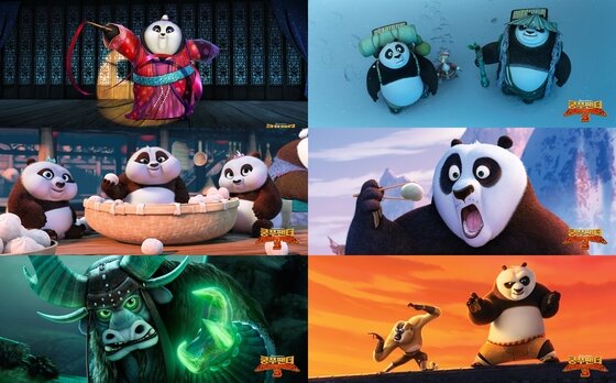 본문 이미지 - '쿵푸팬더3'가 28일 개봉했다. ⓒ News1star/ '쿵푸팬더3' 스틸컷 