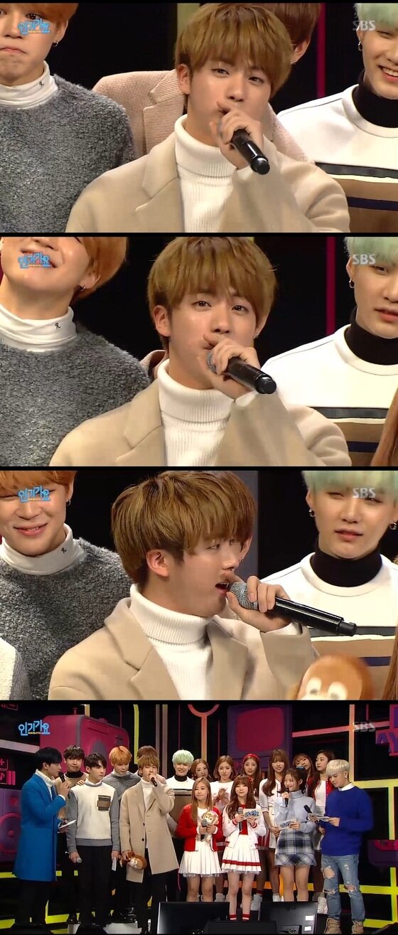 본문 이미지 - 3일 오후 '인기가요'가 방송됐다. ⓒ News1star/ SBS