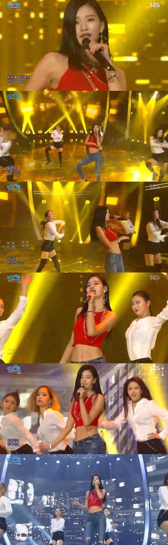 본문 이미지 - 31일 오후 '인기가요'가 방송됐다. ⓒ News1star/ SBS