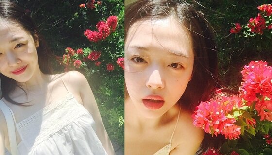 본문 이미지 - 설리가 때 이른 봄 맞이 셀카를 공개했다. ⓒ News1star/설리 인스타그램