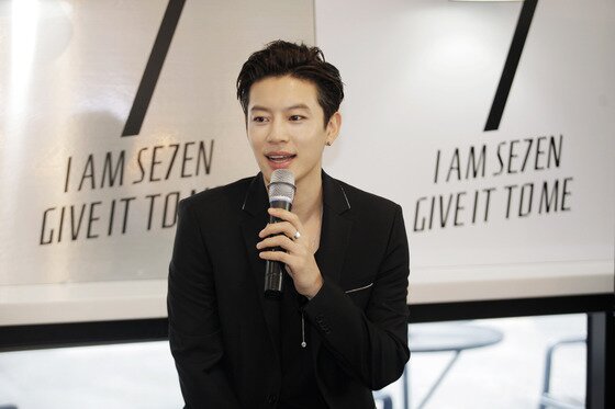 본문 이미지 - 가수 세븐이 신곡 소개 자리를 가졌다. ⓒ News1star/ 일레븐나인 