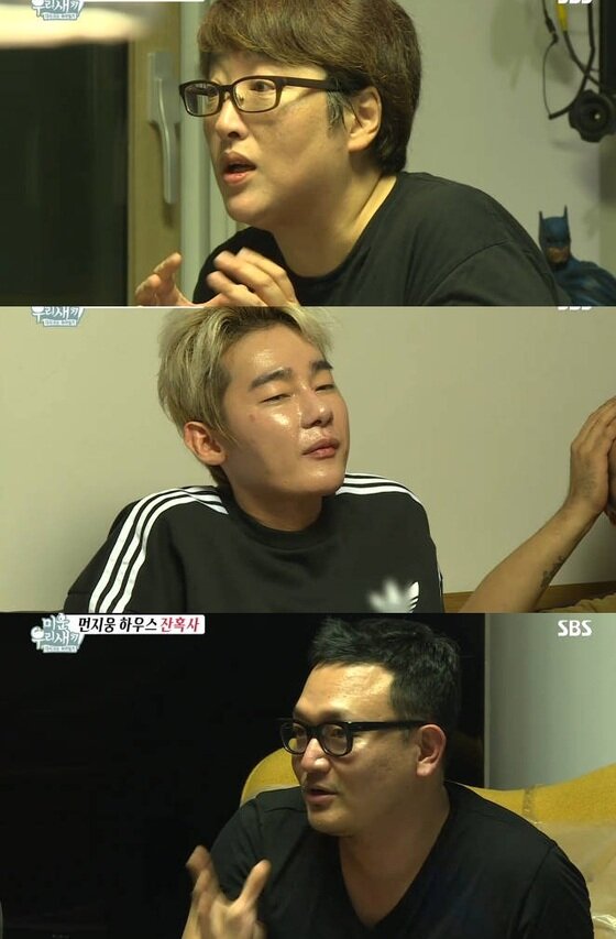 본문 이미지 - 변영주, 이해영 감독이 허지웅의 집을 방문했다. ⓒ News1star/ SBS '미운 우리 새끼' 캡처