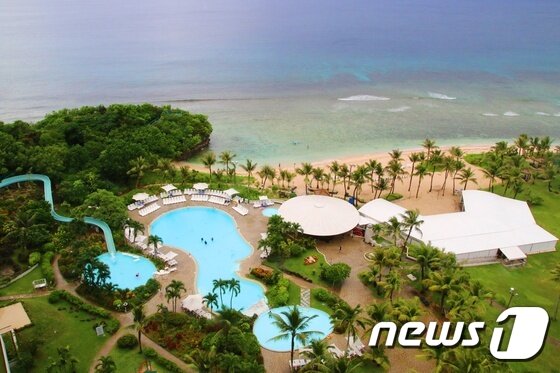 본문 이미지 - 호텔 니코 괌 전경ⓒ News1 윤슬빈 기자