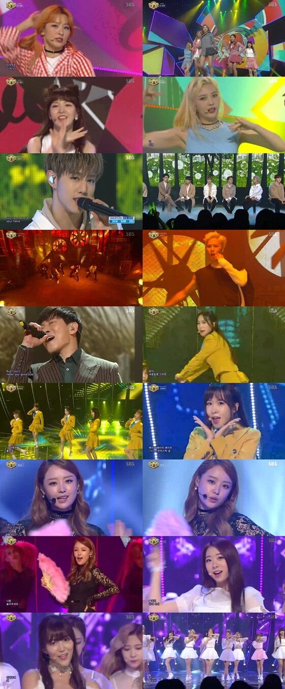 본문 이미지 - 2일 '인기가요'가 방송됐다. ⓒ News1star/ SBS '인기가요'