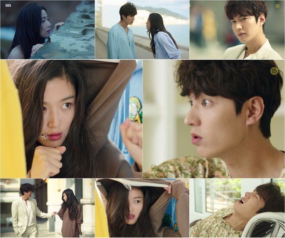 본문 이미지 - 이민호와 전지현이 로맨틱 코미디 분위기의 티저를 선보였다. ⓒ News1star / SBS '푸른 바다의 전설' 2차 티저 캡처