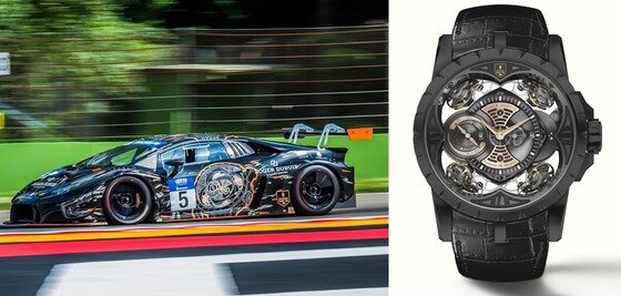 본문 이미지 - <사진 = 세계적인 레이싱 팀 FFF와 로저드뷔 엑스칼리버 콰트로 FFF 에디션> ⓒ News1