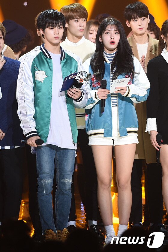 본문 이미지 - '더쇼' 측이 업텐션 우신과 아이오아이 소미의 영상과 관련해 현장 상황을 자세히 설명했다. ⓒ News1star 고아라 기자