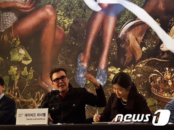 본문 이미지 - 데이비드 라샤펠(왼쪽)ⓒ News1