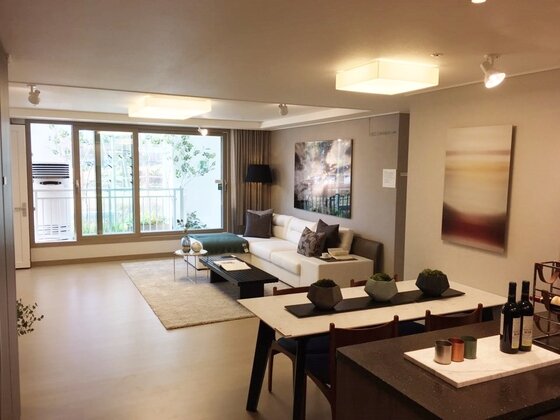 본문 이미지 - 힐스테이트 호매실 84㎡A 유니트 거실 ⓒ News1