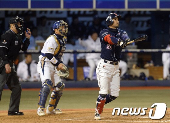 본문 이미지 - 지난해 한국시리즈에서 두산에 패했던 NC. /뉴스1 DB ⓒ News1 이동원 기자