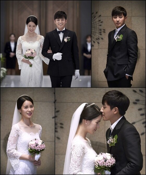 본문 이미지 - 손호준과 임지연의 결혼식 장면이 포착됐다. ⓒ News1star / MBC