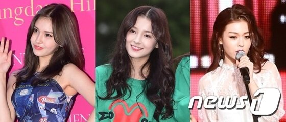 본문 이미지 - (왼쪽부터)전소미, 낸시, 모니카가 가요계에서 활약 중이다. ⓒ News1star / 권현진 기자, 고아라 기자
