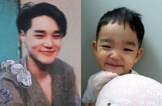 본문 이미지 - 딘이 이범수 아들 다을이와 닮은꼴을 자랑했다.ⓒ News1star/ 인터넷 커뮤니티 
