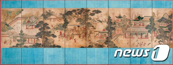 본문 이미지 - 미국 필라델피아미술관 소장 곽분양행락도. ⓒ News1