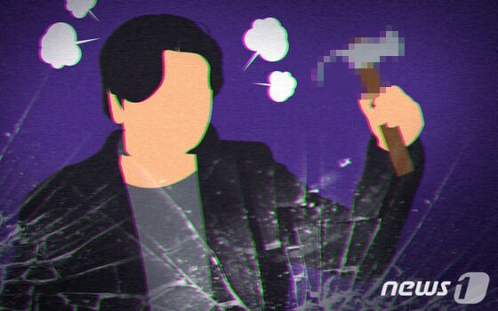 대리기사 둔기로 폭행한 70대 남성 체포