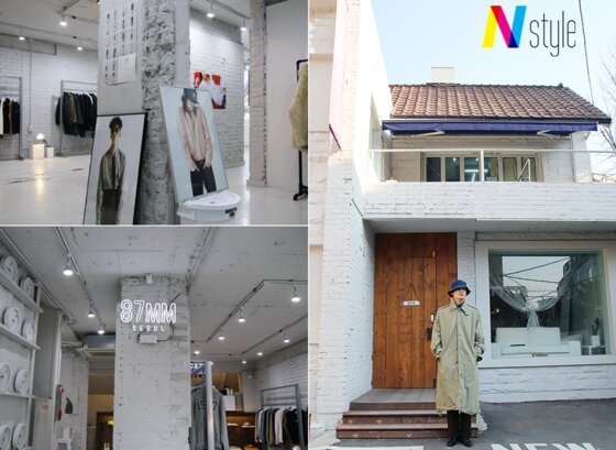 본문 이미지 - 홍대에 위치한 '87MM'의 쇼룸 전경 / 뉴스1 ⓒ News1 강고은 에디터