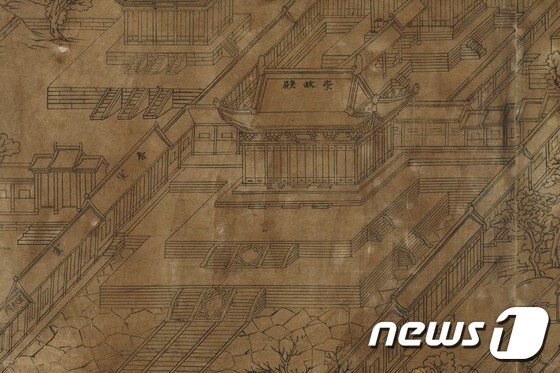 본문 이미지 - 서궐도안 숭정전 부분ⓒ News1
