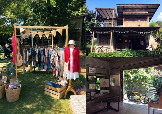 본문 이미지 - 다양한 물품을 파는 플리마켓과 감성이 느껴지는 카페와 갤러리들이 자리하고 있다.ⓒ News1 윤슬빈 기자