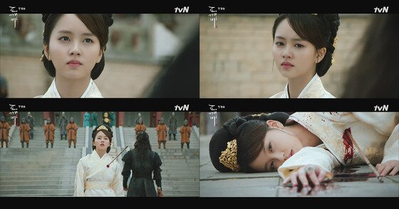 본문 이미지 - 김소현이 죽음을 맞았다. ⓒ News1star / tvN '도깨비' 캡처
