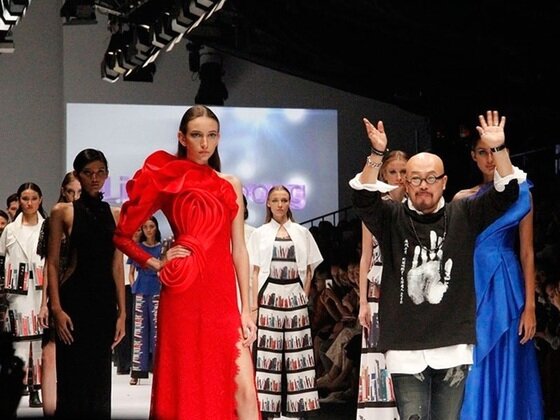 본문 이미지 - 2017 S/S 자카르타 패션위크 '이상봉 컬렉션' ⓒ News1