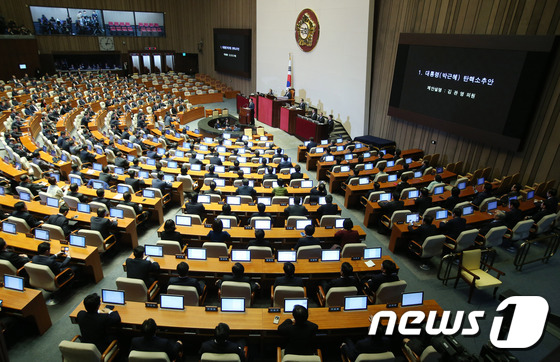 ‘박근혜 대통령 탄핵안 제안설명’