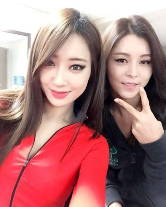 본문 이미지 - '머슬퀸 프로젝트' 경리와 권도예의 셀카가 화제다.  ⓒ News1star / 권도예 SNS