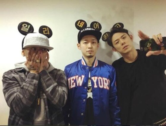 본문 이미지 - 도끼 더콰이엇 빈지노가 미키마우스로 변신했다.ⓒ News1star/ 도끼 인스타그램