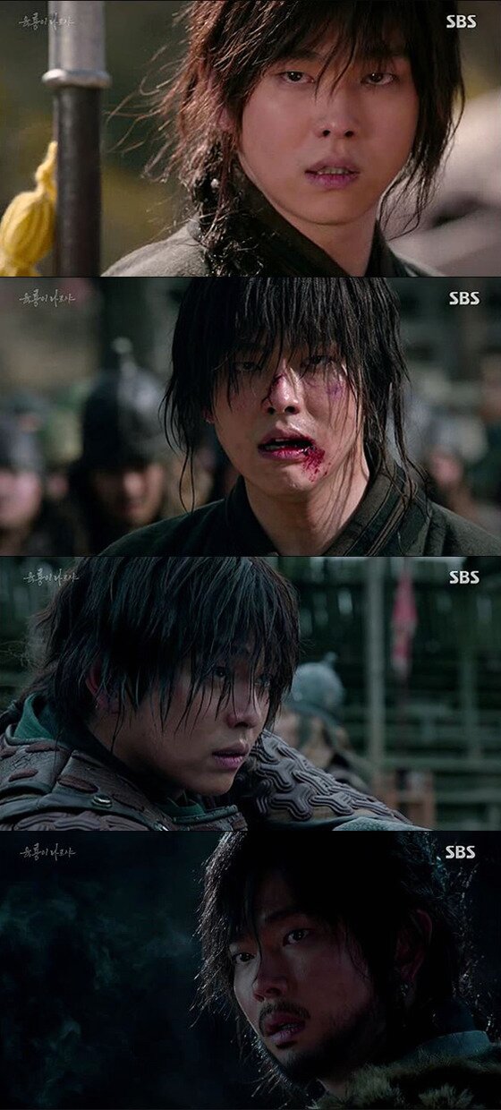 본문 이미지 - '육룡이 나르샤' 무휼 윤균상이 무사로서 유아인을 지켜냈다. ⓒ News1star / SBS '육룡이 나르샤' 캡처