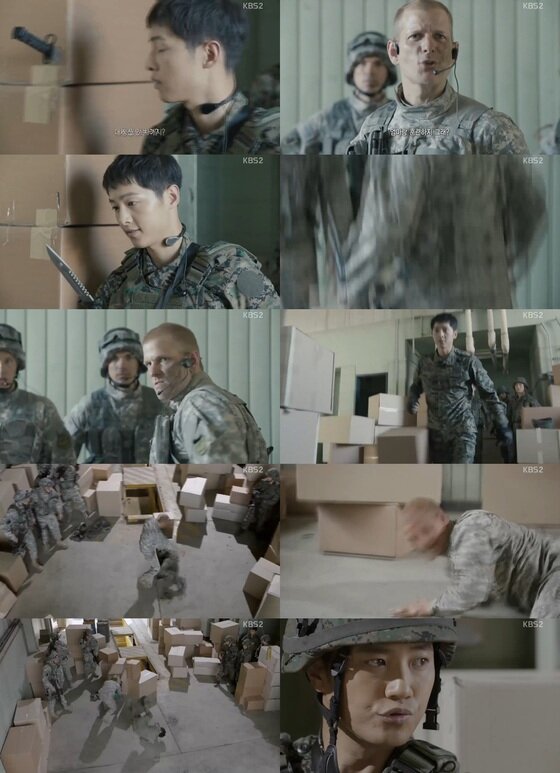 본문 이미지 - 25일 '태양의 후예'가 방송됐다. ⓒ News1star/ KBS2