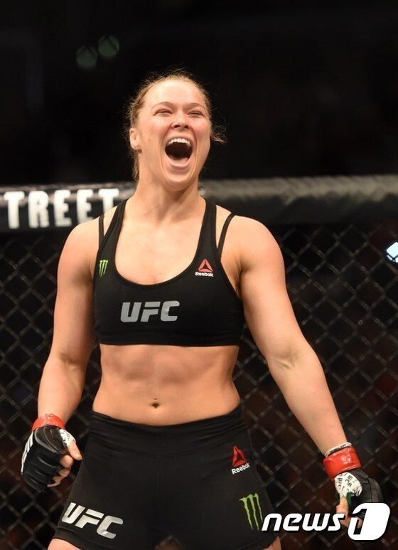 본문 이미지 - 론다 로우지 과거 발언이 주목받고 있다. ⓒ AFP=News1