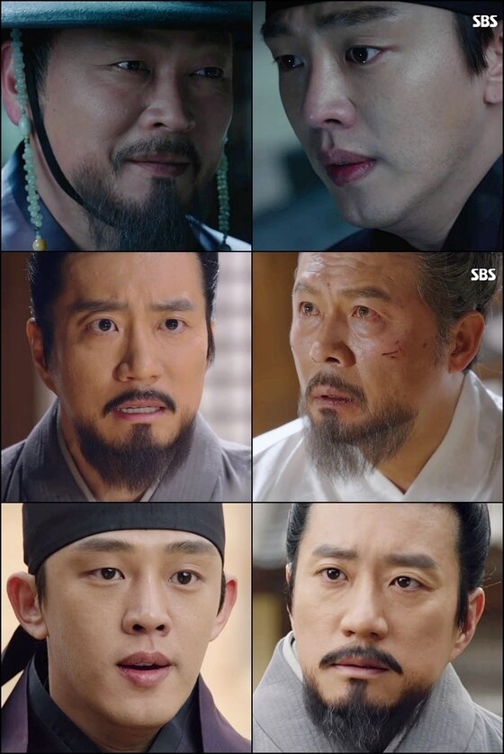 본문 이미지 - &#39;육룡이 나르샤&#39; 36회에서 최고의 1분이 공개됐다. ⓒ News1star / SBS &#39;육룡이 나르샤&#39; 캡처