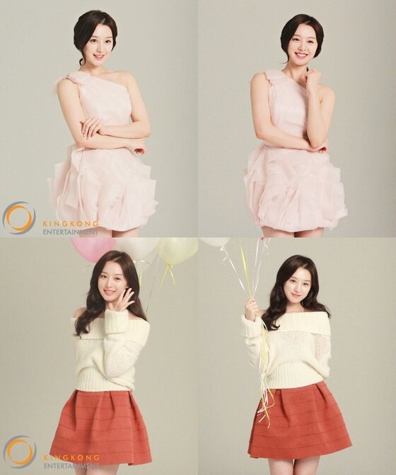 본문 이미지 - 배우 김지원의 촬영장 비하인드 컷이 공개됐다. ⓒ News1star/ 킹콩엔터테인먼트 