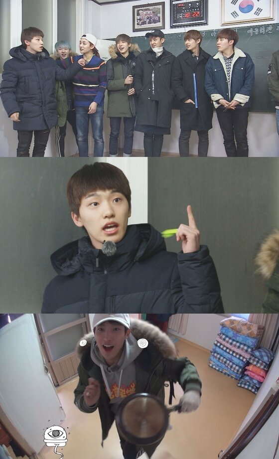 본문 이미지 - 세븐틴 13명 멤버들의 외모 순위가 공개된다. ⓒ News1star / MBC뮤직