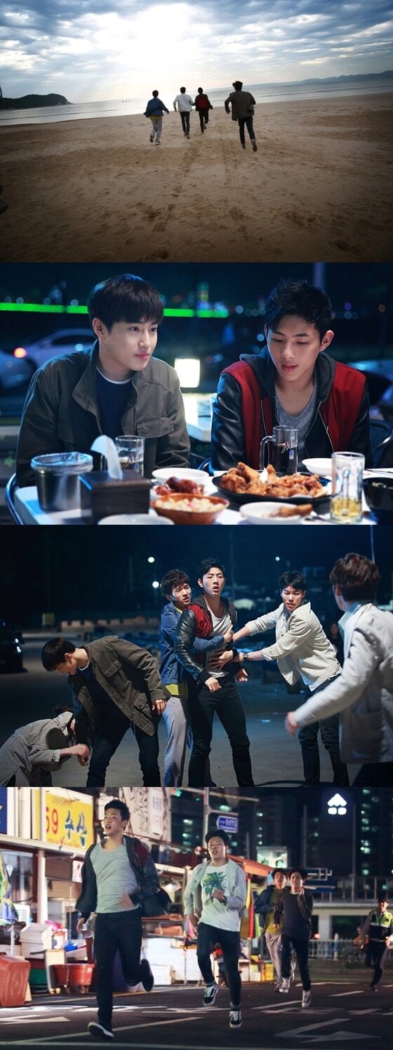 본문 이미지 - '글로리데이' 청춘들이 그 날의 사건과 마주한 후 도망쳤다. ⓒ News1star/ '글로리데이' 스틸컷